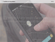Tablet Screenshot of officeforvisualaffairs.com